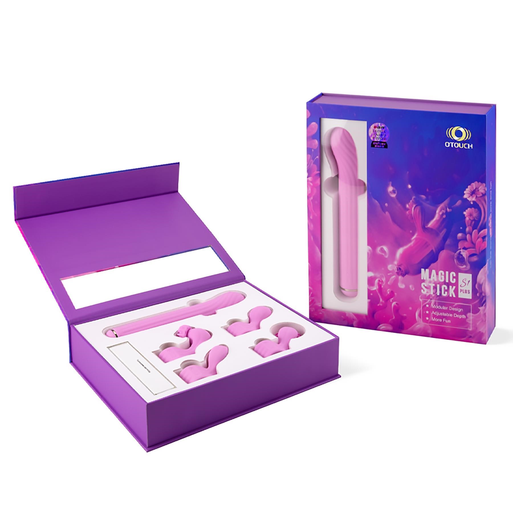 Otouch Magic Stick Interchangeable Vibrator package