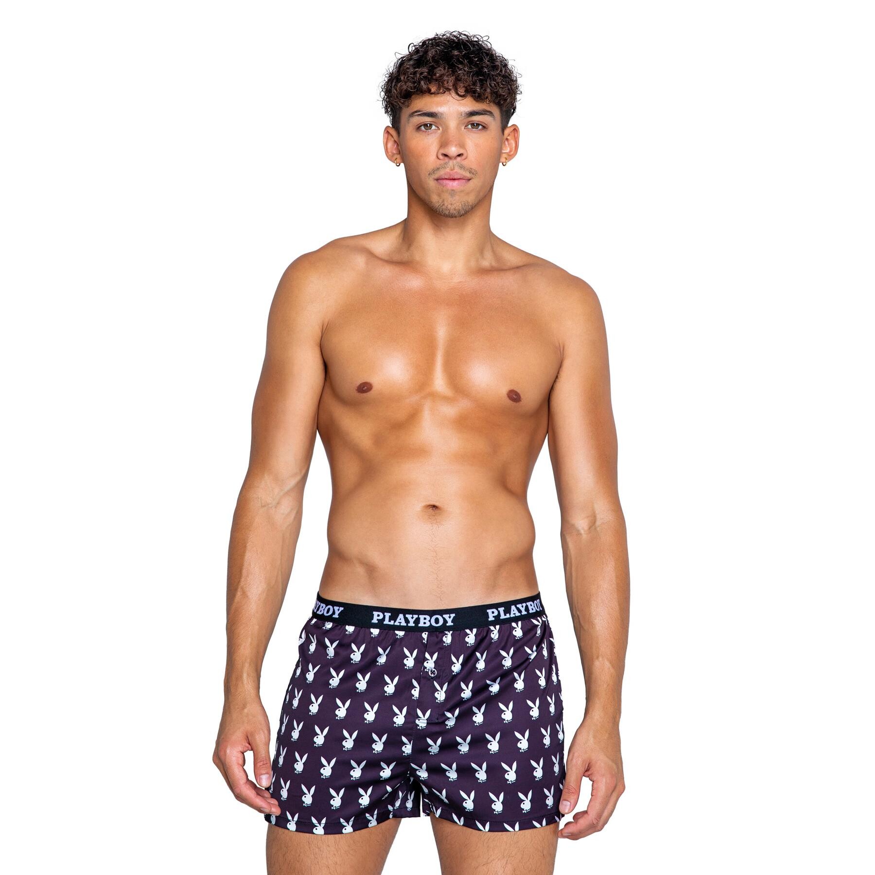 PLAYBOY MENS CHAMPION BOXER front