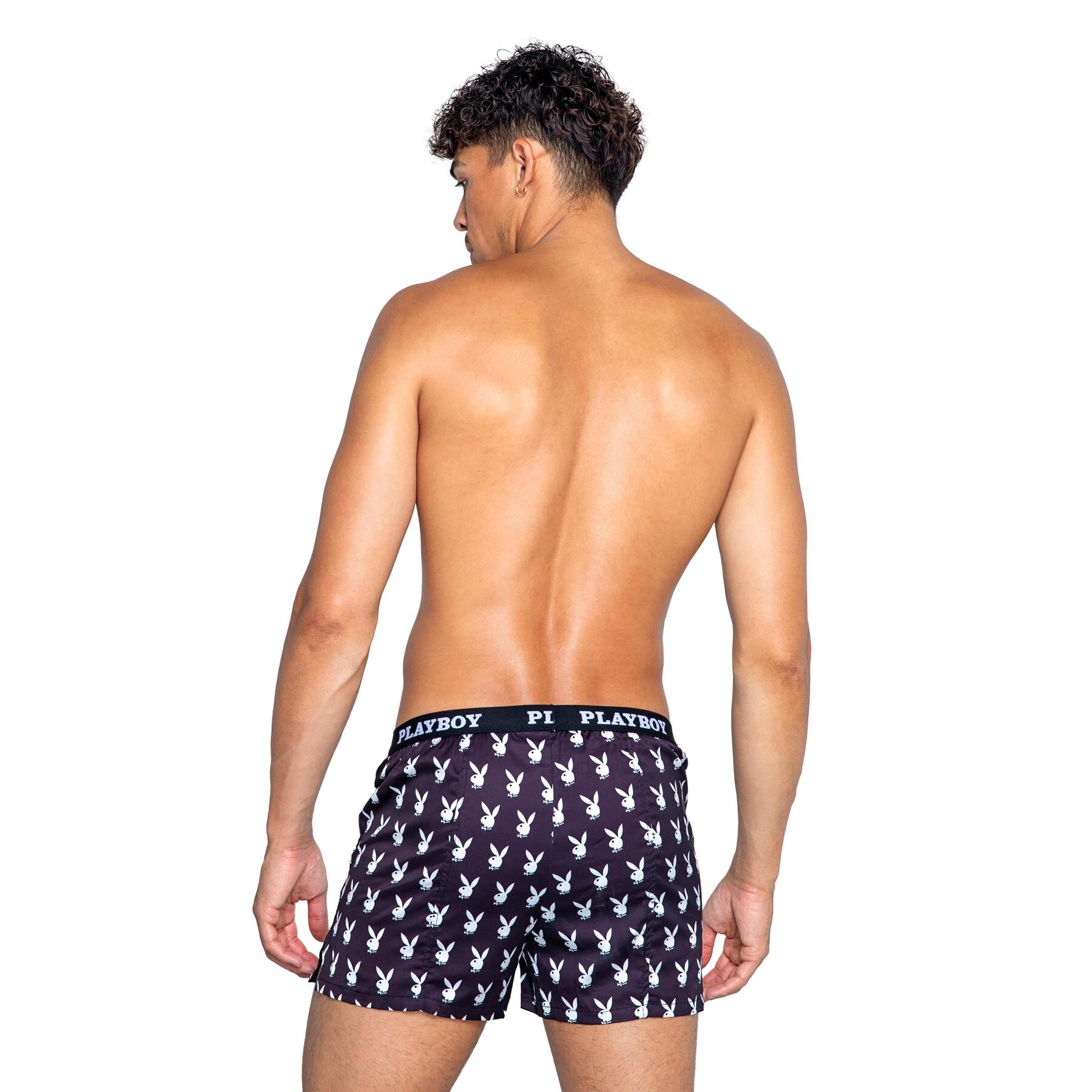 PLAYBOY MENS CHAMPION BOXER back