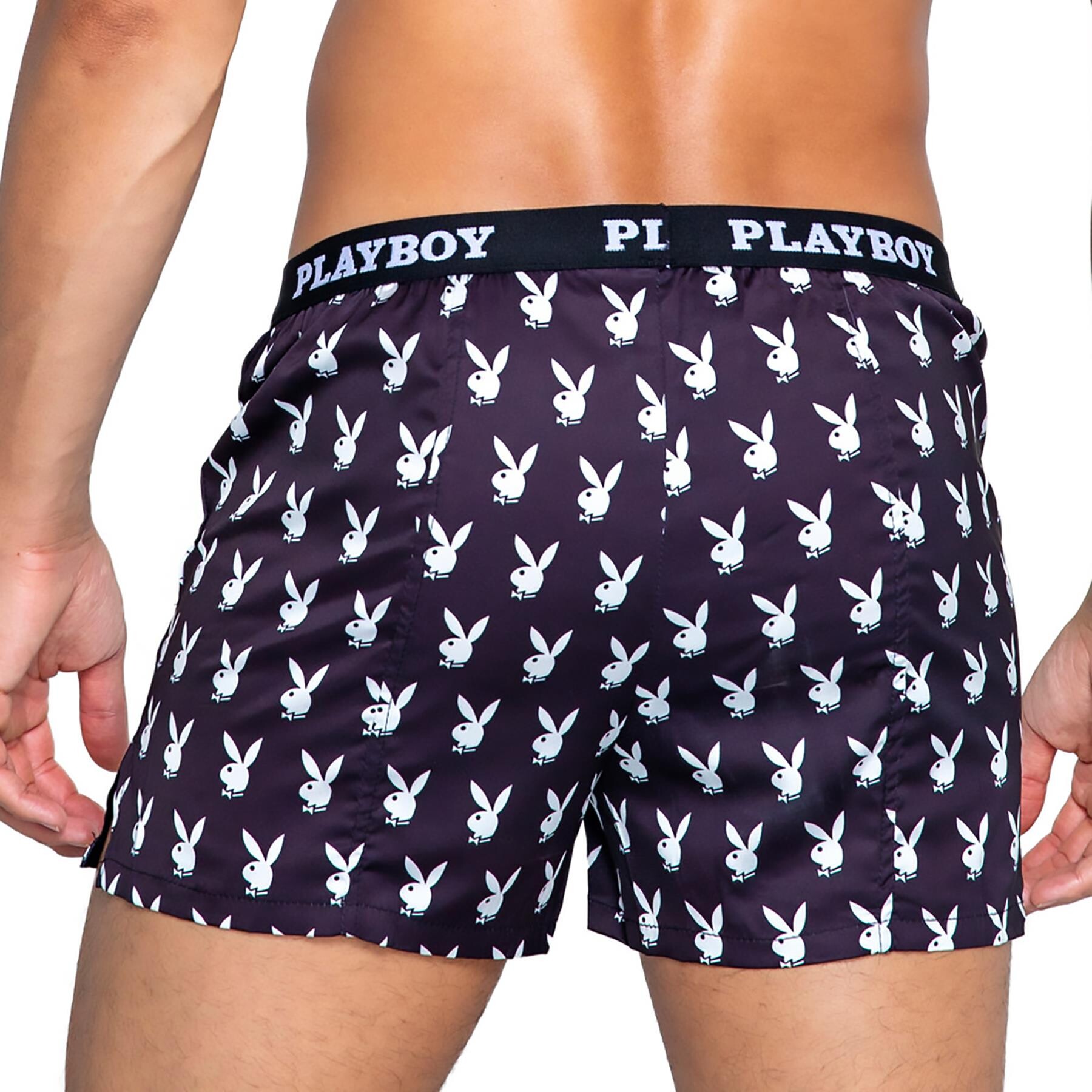 PLAYBOY MENS CHAMPION BOXER back cropped