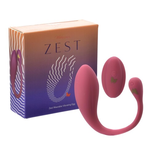 Wild Secrets Zest Wearable Egg With Remote Control - Product and Box