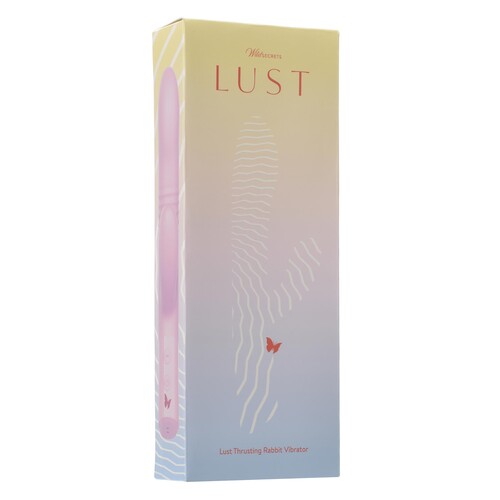 Wild Secrets Lust Thrusting Rabbit Vibrator - Packaging