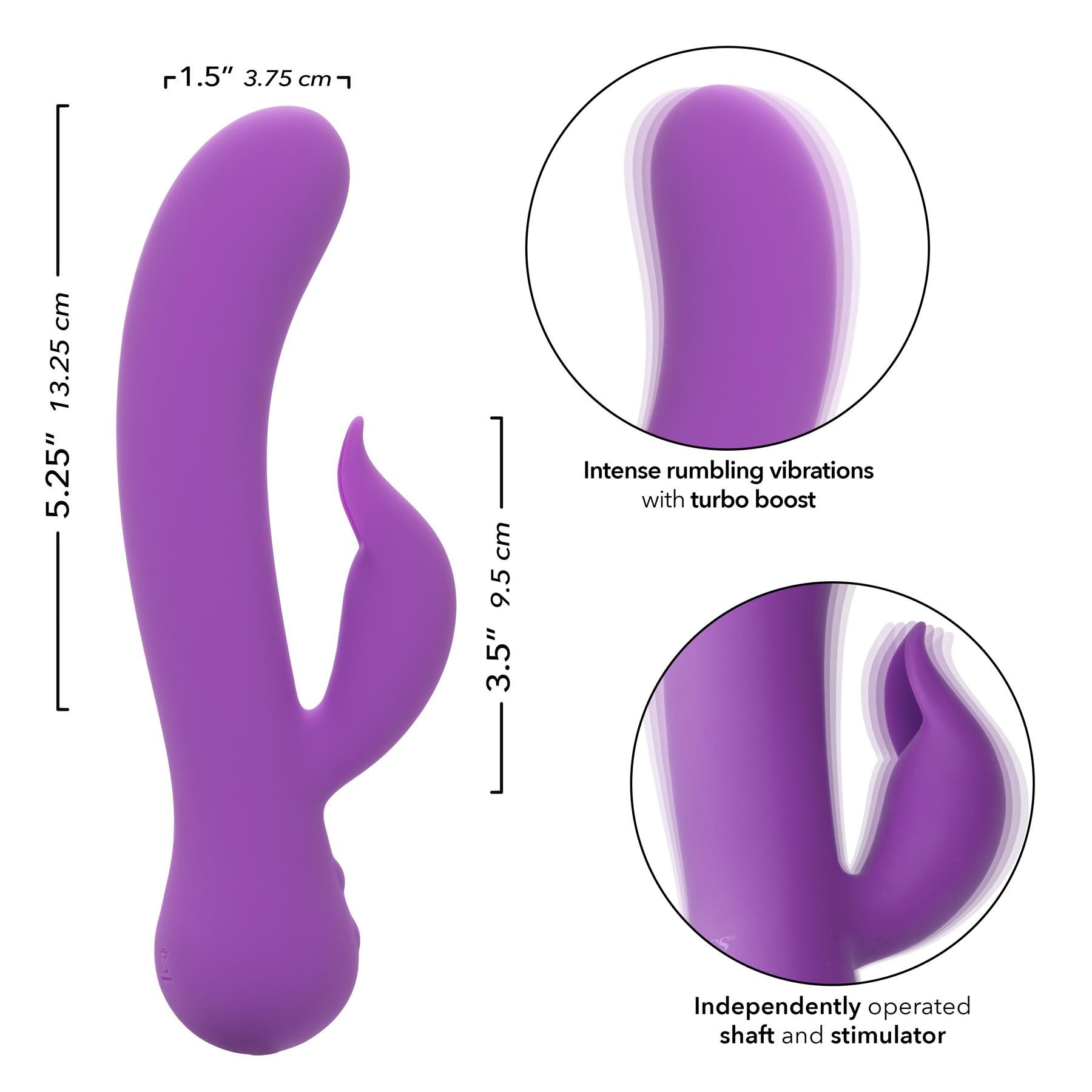 First Time Pleaser Dual Stimulator dimensions