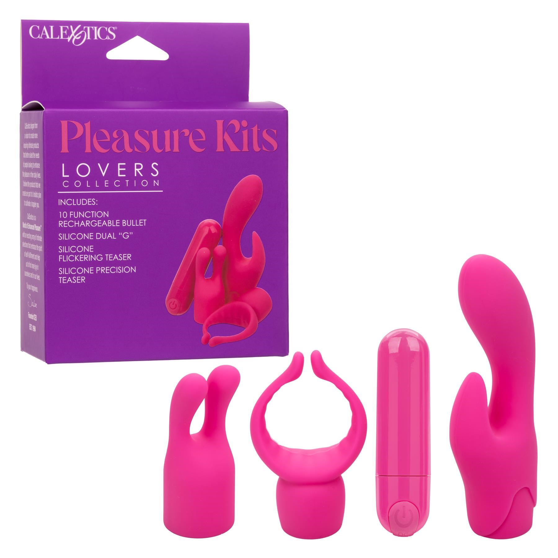 Pleasure Kits Lovers Collection with package