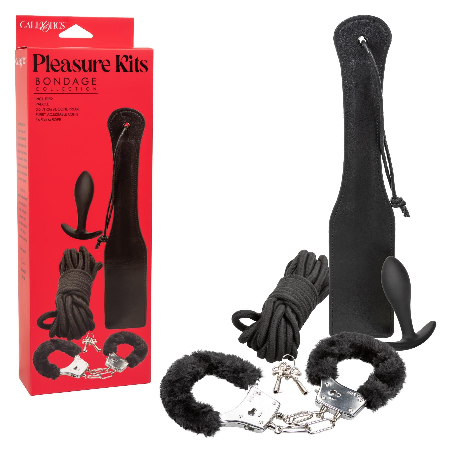 Pleasure Kits Bondage Collection and package