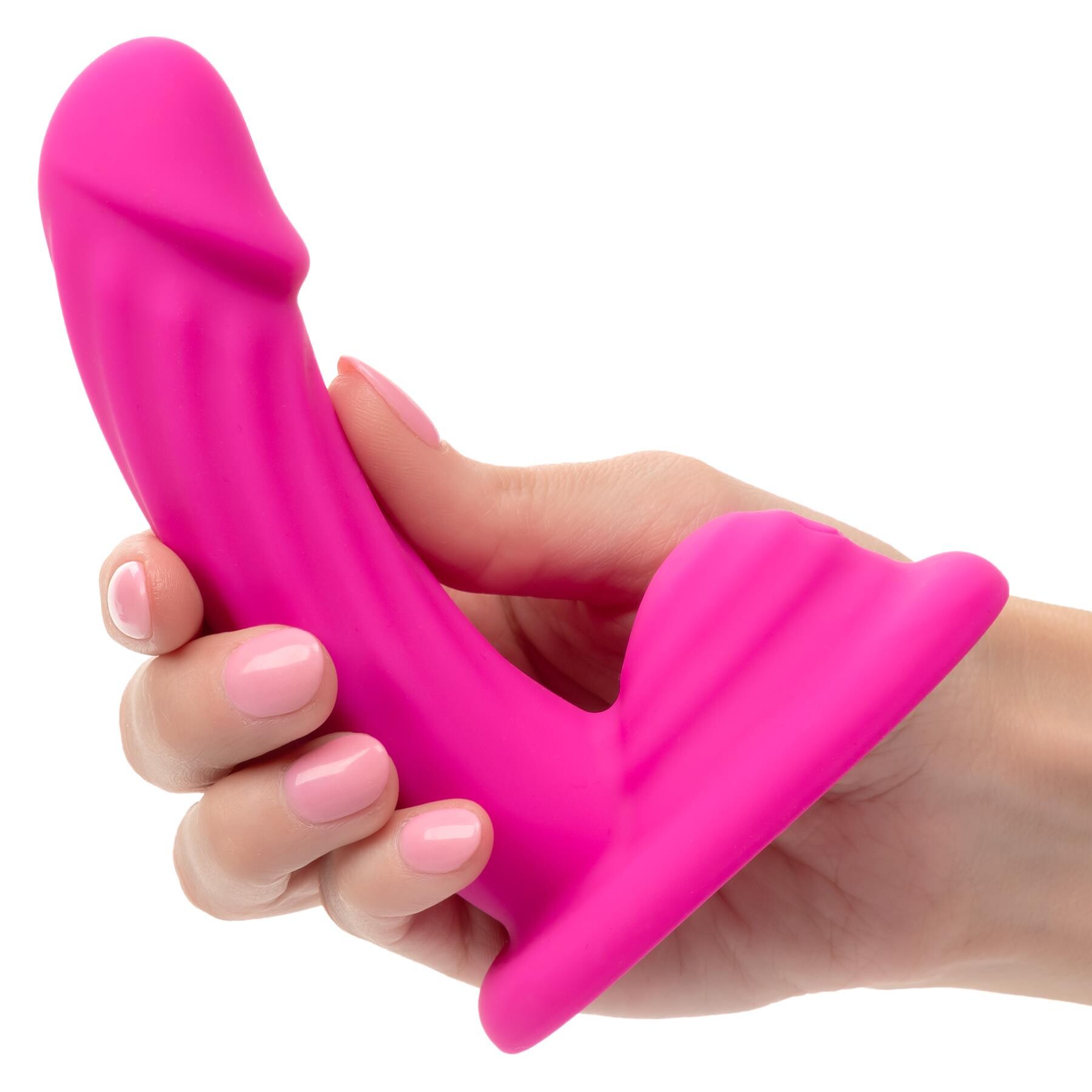 G-Ride Easy Ride Curved dildo in hand