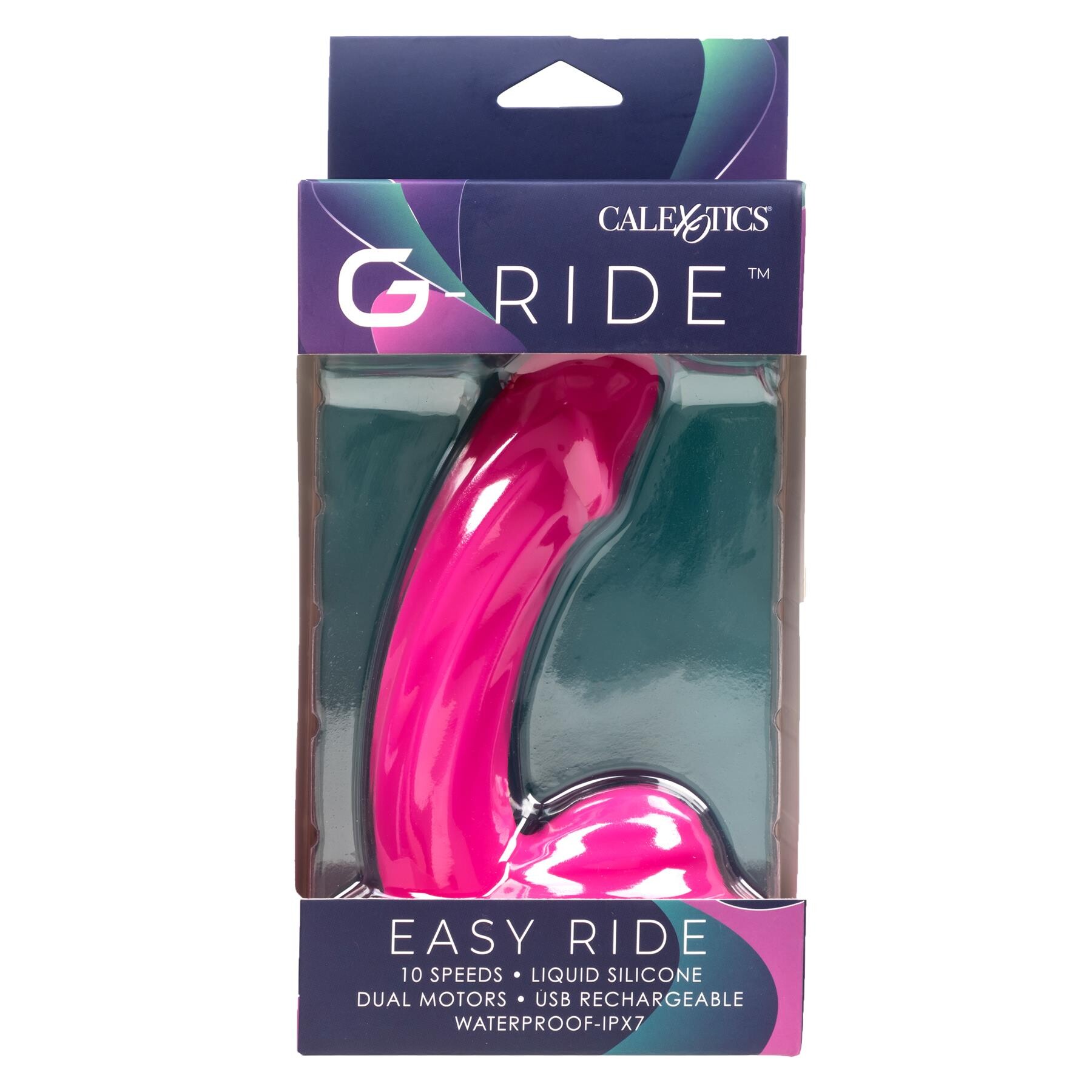 G-Ride Easy Ride Curved Dildo package