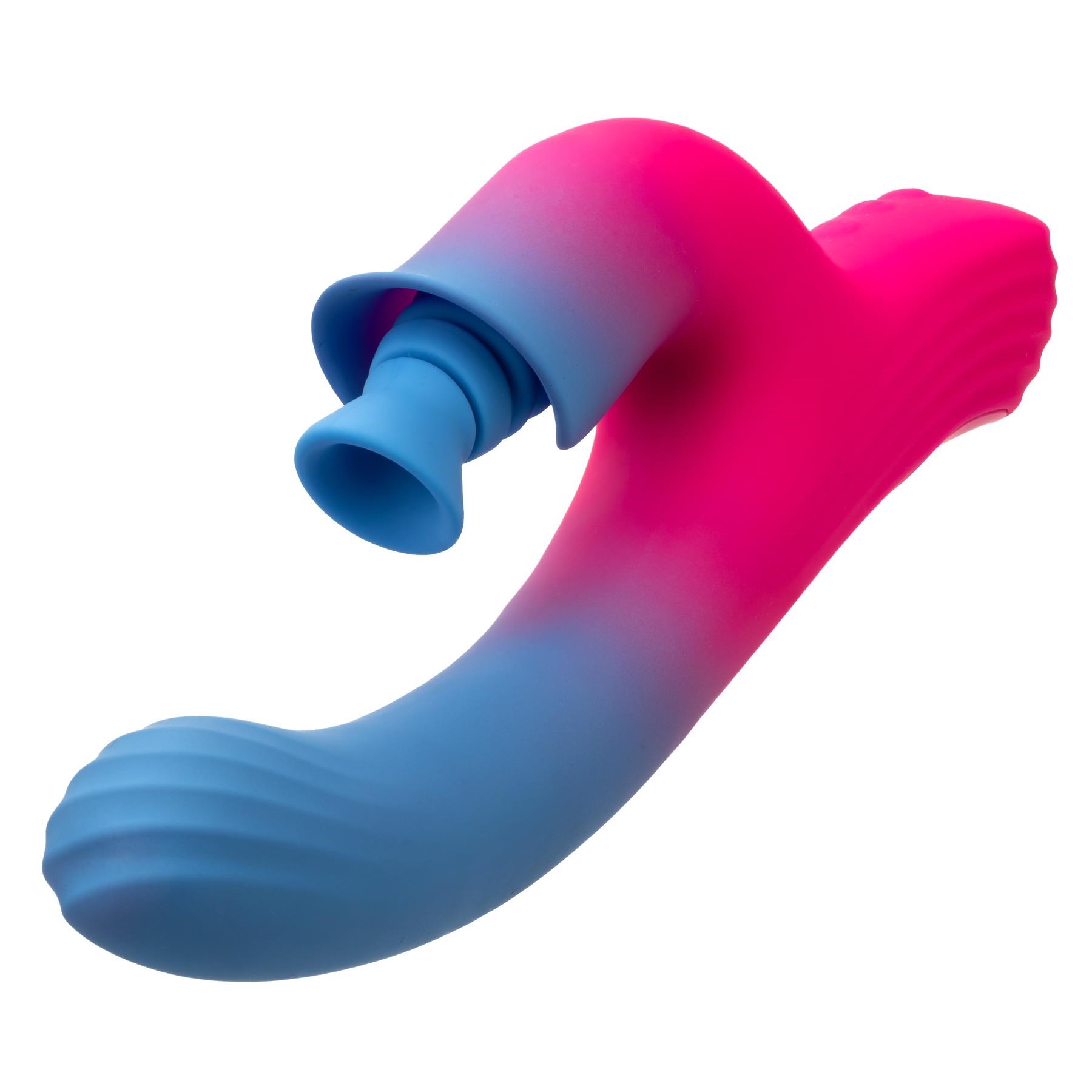 Elation Dual Stimulator With Suction downward view