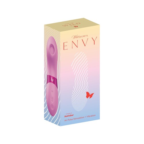 Wild Secrets Envy Air Pulse Powered By Satisfyer package only