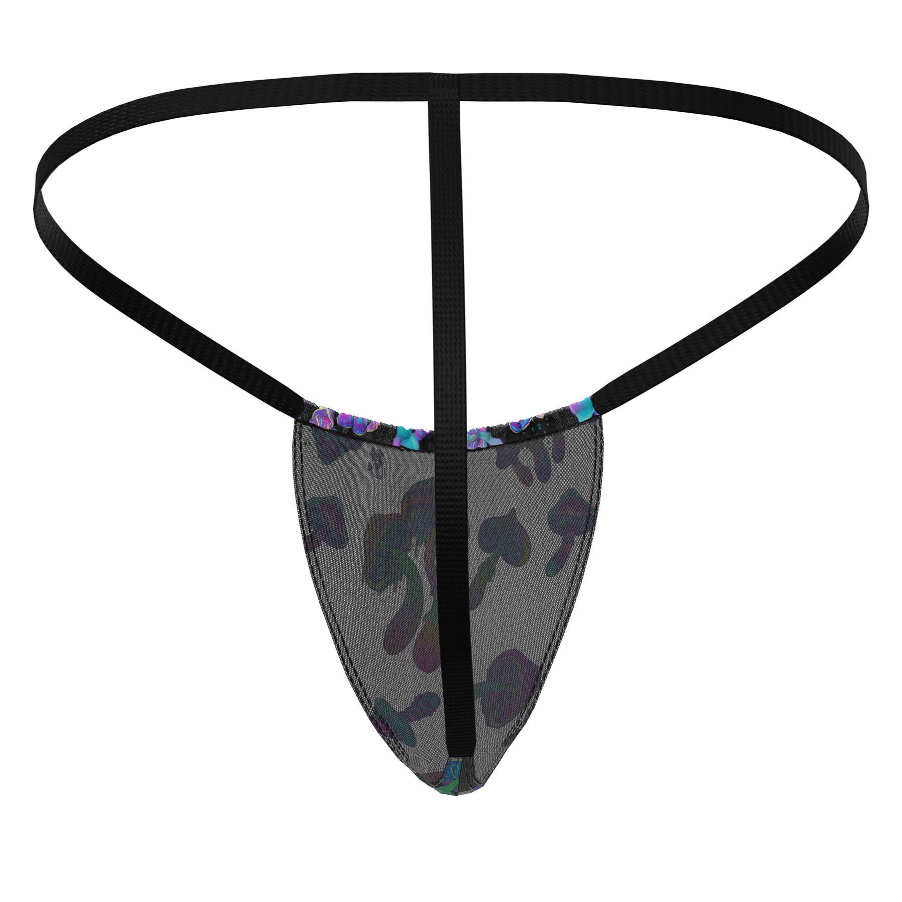 Hazy Dayz Mushroom Print G-string ghost