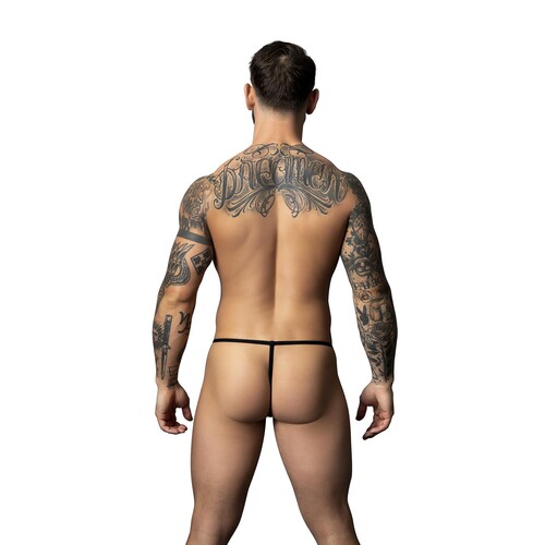 Hazy Dayz Mushroom Print G-string back