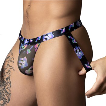 Hazy Dayz Mushroom Print Jock cropped
