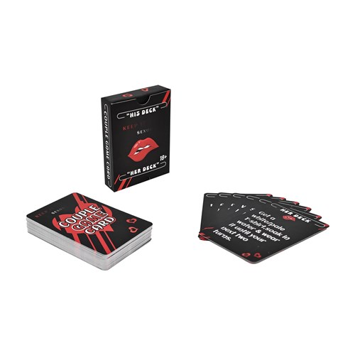 Adam & Eve Couples Foreplay Game Set - card set