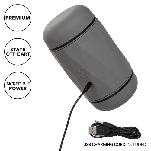 Milk Master Vibro Squeeze Stroker with charger cord