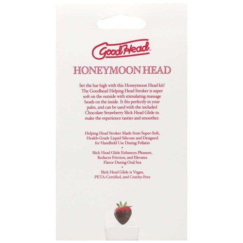 GoodHead Honeymoon Head Kit back of box