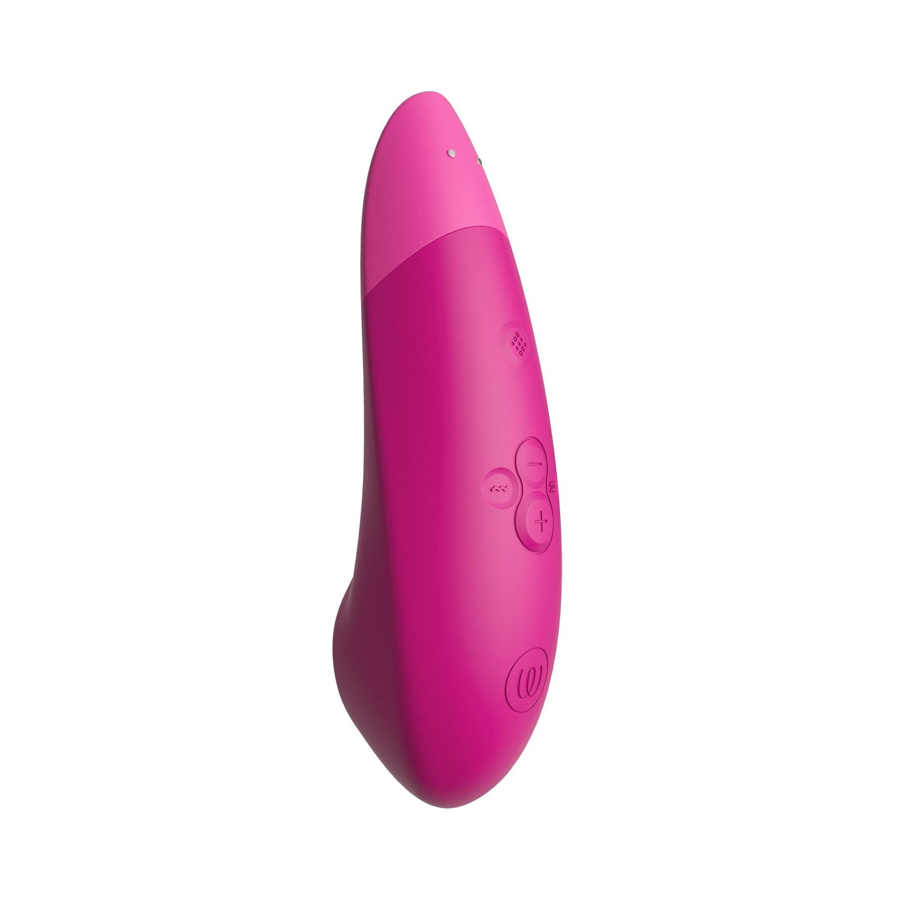 Womanizer Enhance Pleasure Air Clitoral Stimulator pink full view 4