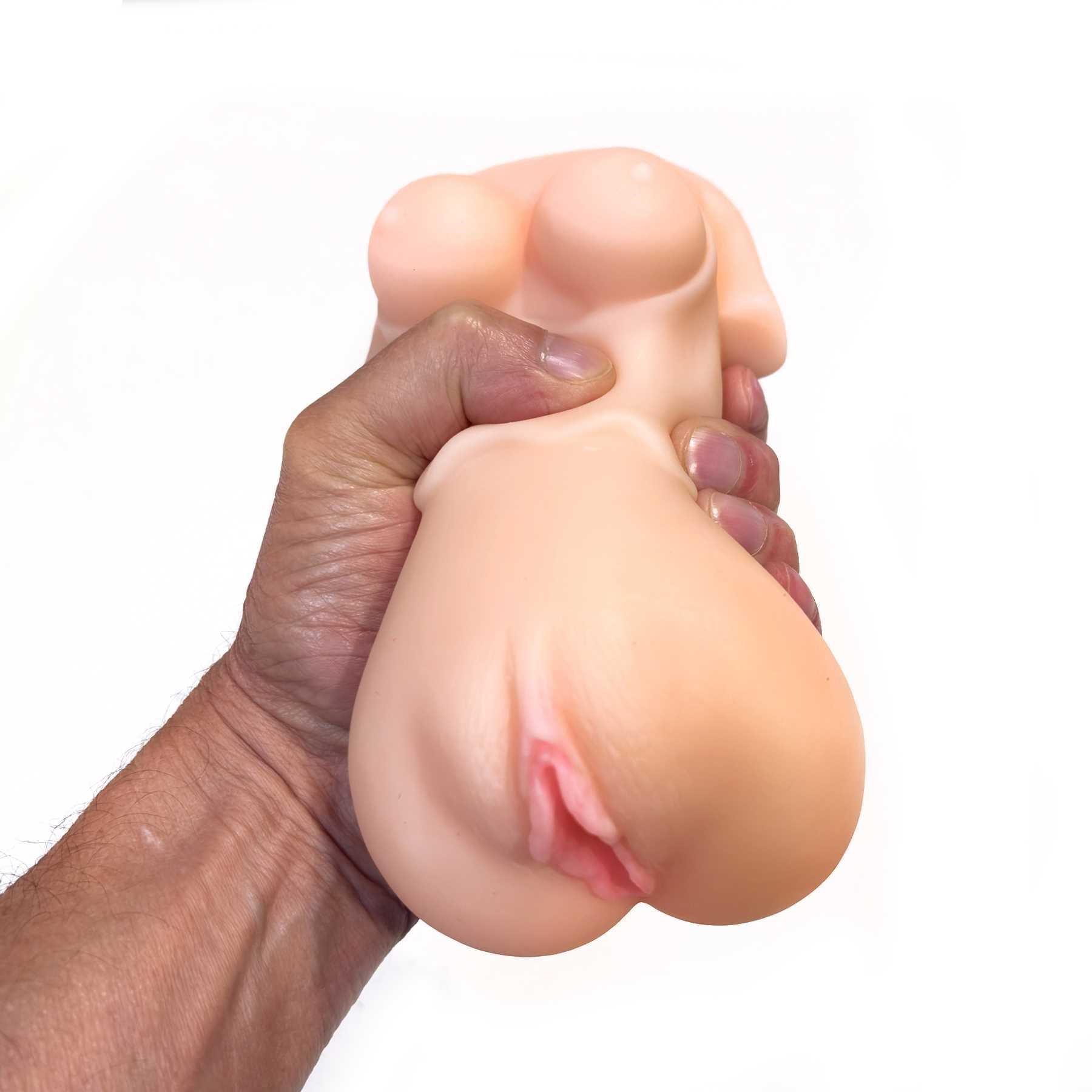 Sakura Hentai Naughty Maid Stroker hand holding for scale