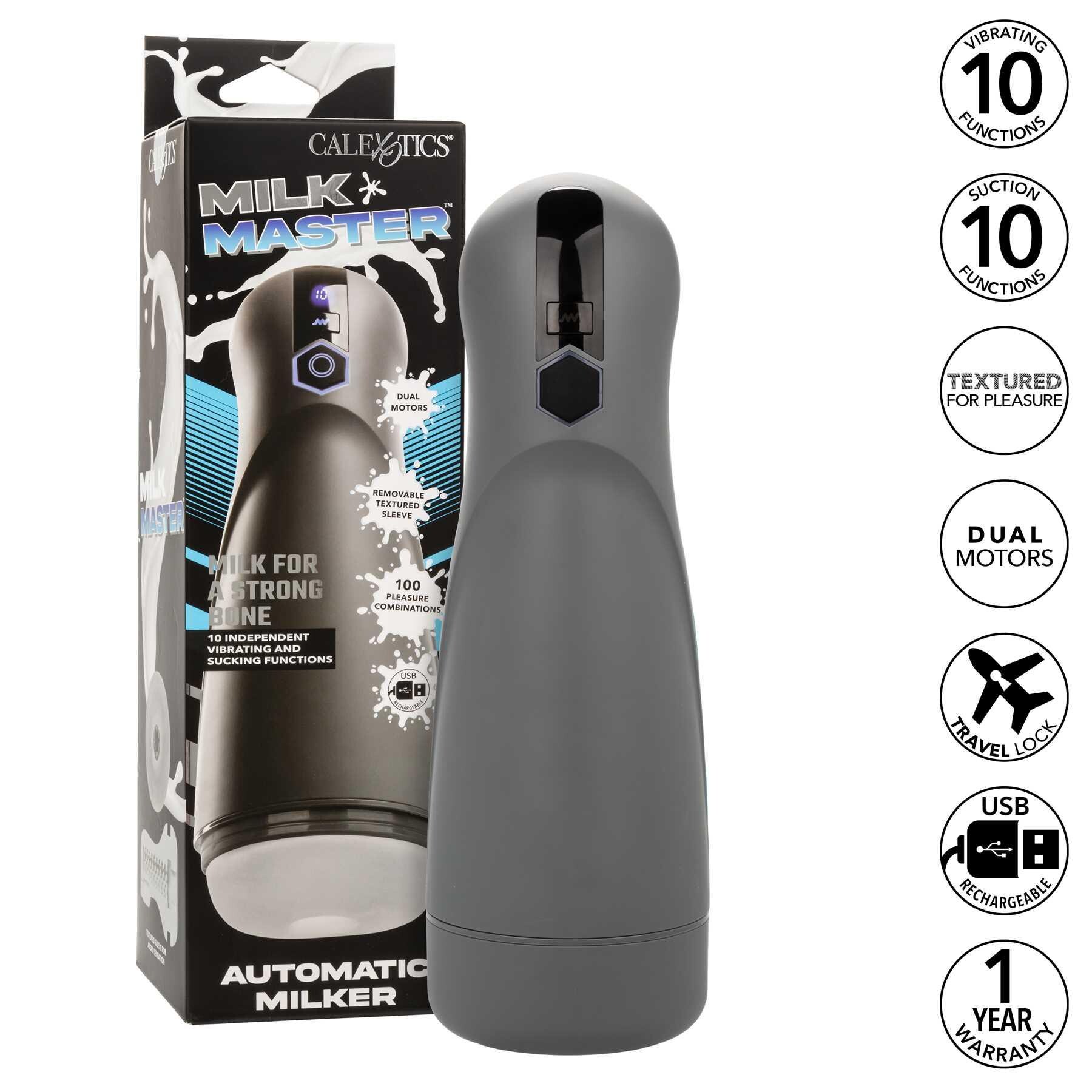 Milk Master Auto Extreme Milker with info sheet and box