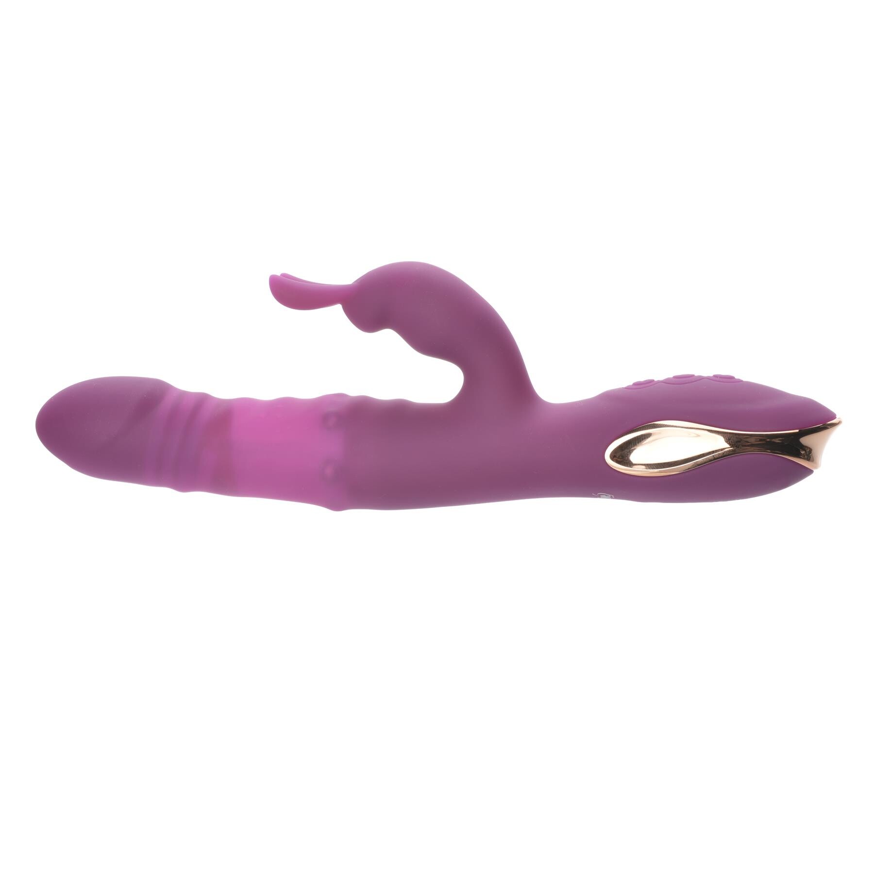 Rose Gold Come-Hither G-Spot Dual Stimulating Rabbit
