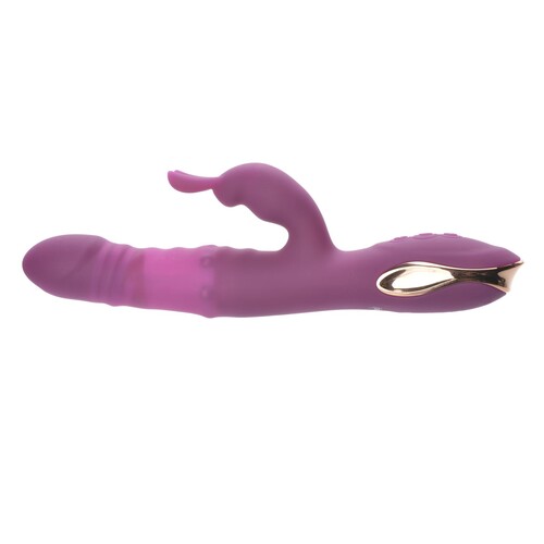 Rose Gold Come-Hither G-Spot Dual Stimulating Rabbit