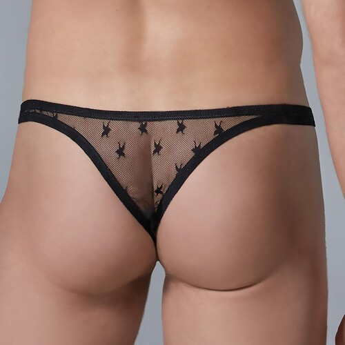 Men’s Star Thong back cropped