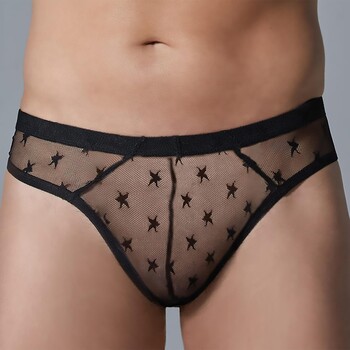 Men’s Star Thong front cropped