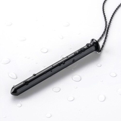 Crave Vesper 2 Necklace Vibe BLACK FLAT VIEW