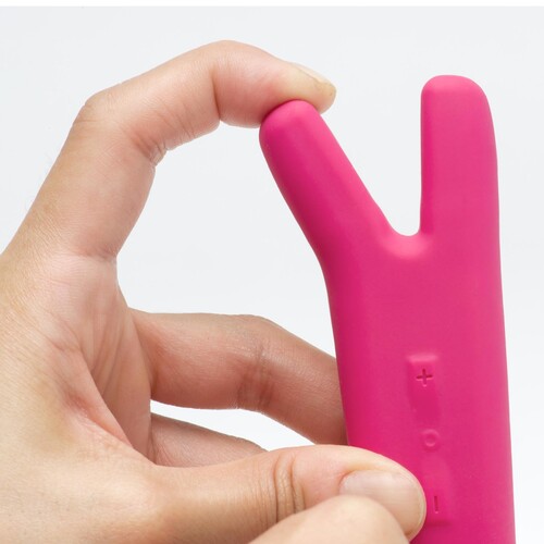 Crave Duet Flex Vibrator pink sowing flexibility