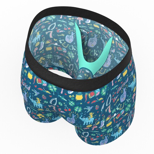 The Lucky Duck | Lucky Symbols Ball Hammock® Pouch Underwear With Fly inside