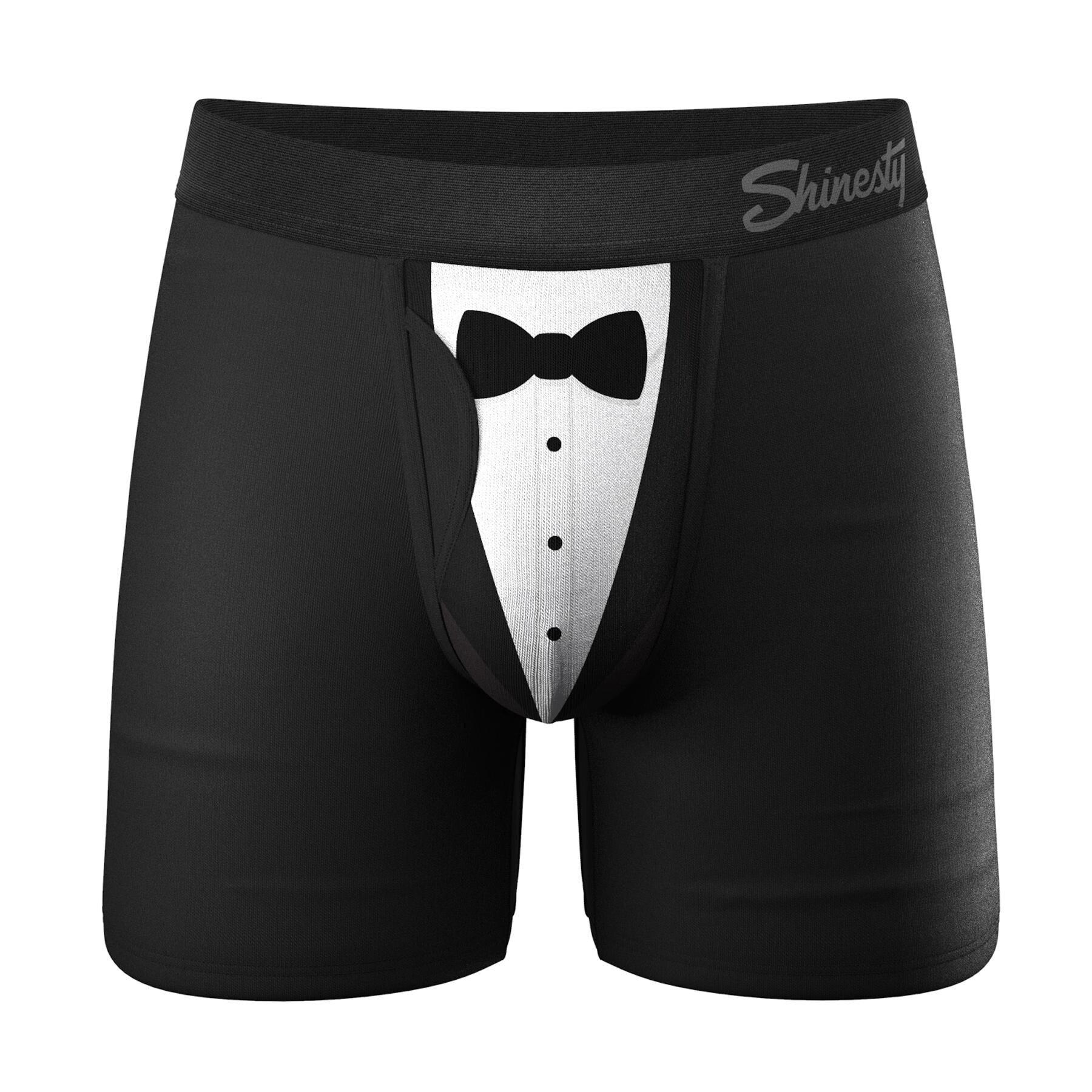 The 009 | Black Tuxedo Ball Hammock® Pouch Underwear With FlyBlack Tuxedo Ball Hammock® Pouch Underw