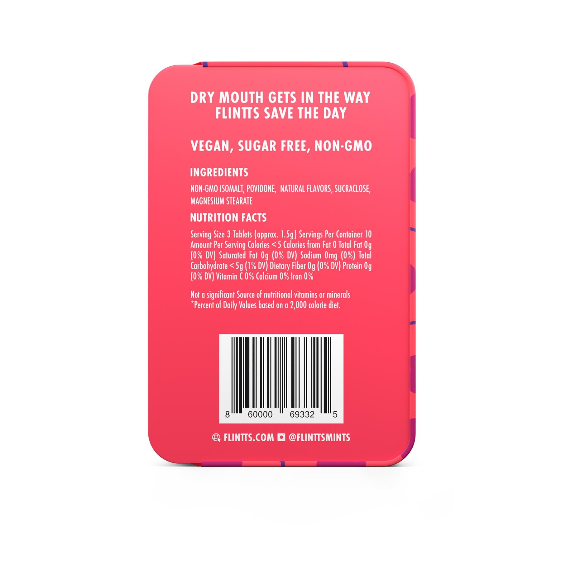 Flintts Mouthwatering Mints cherry