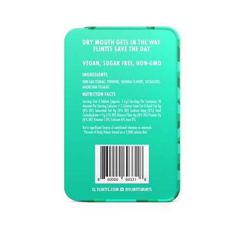 Flintts Mouthwatering Mints mint