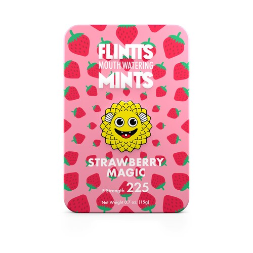 Flintts Mouthwatering Mints strawberry