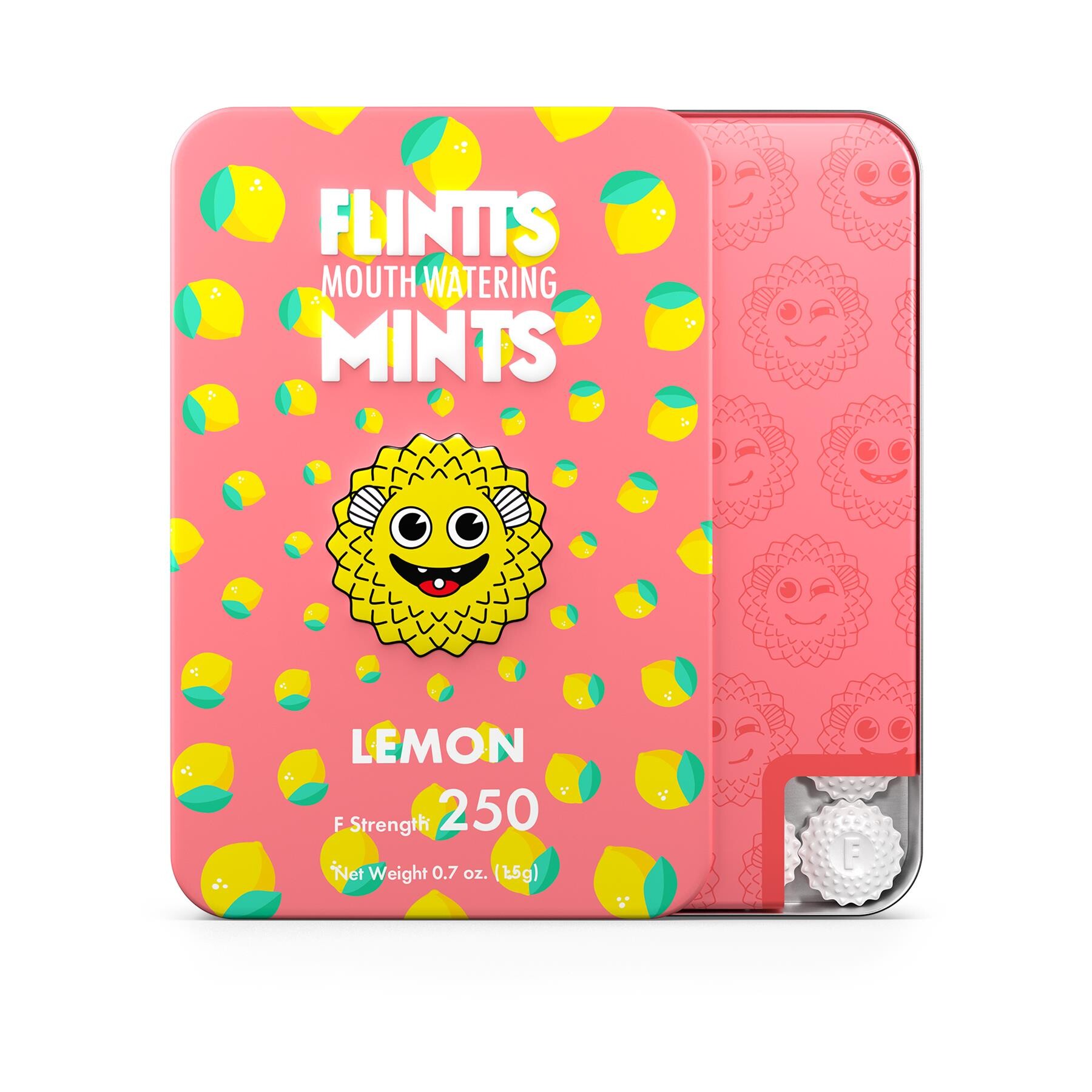 Flintts Mouthwatering Mints lemon