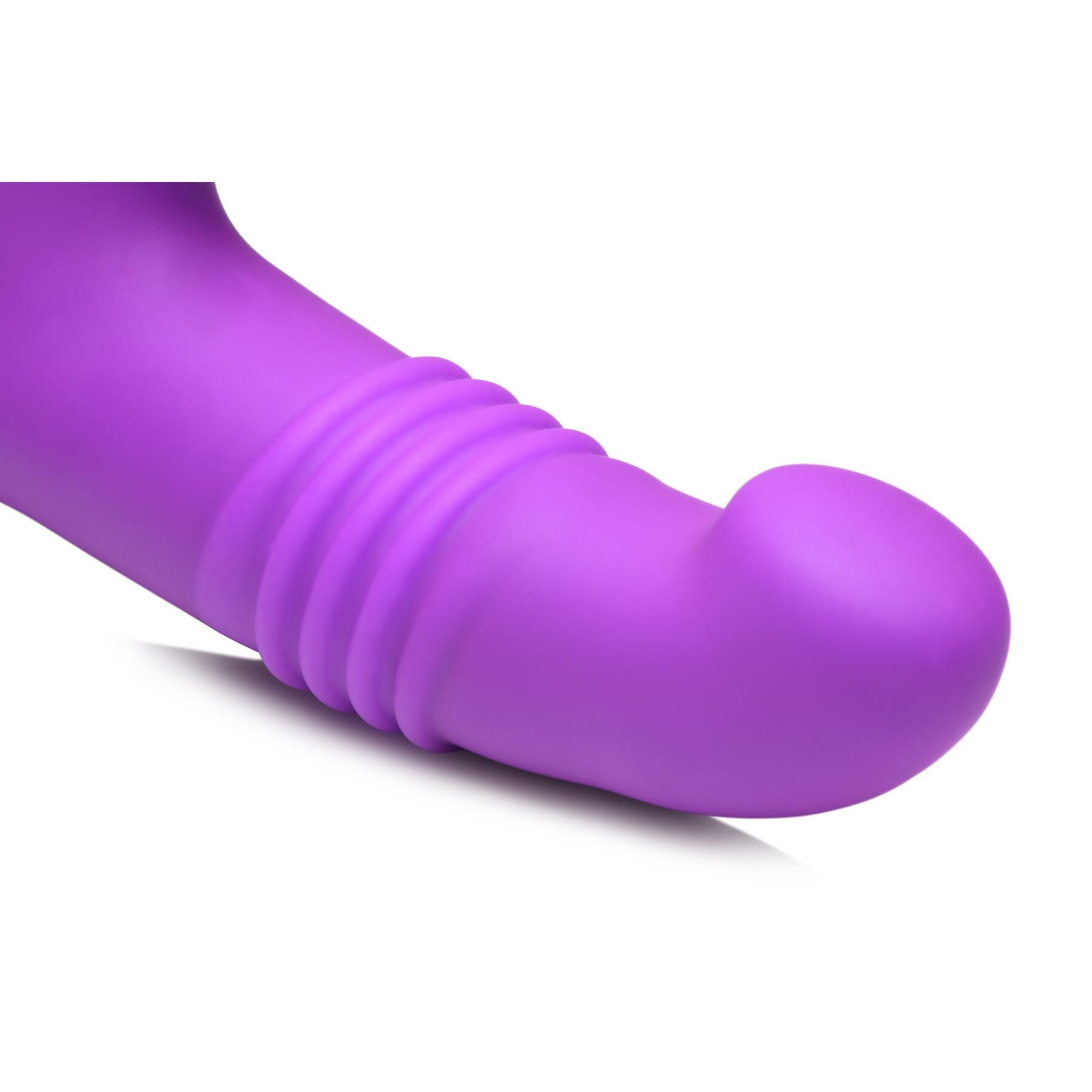Blaster 10X Thrusting Vibrator - Product Shot - Close Up on Tip