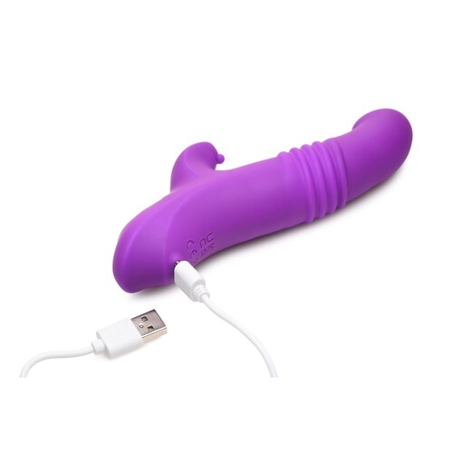 Blaster 10X Thrusting Vibrator - Showing Where Charging Cable is Placed
