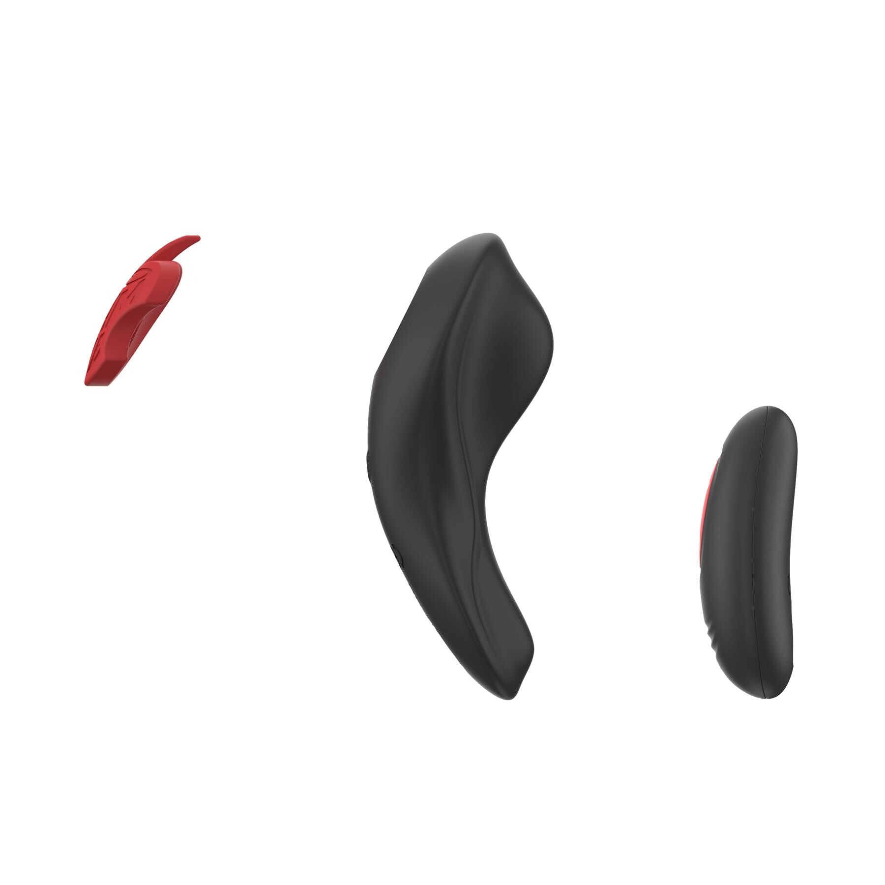Eve's Forbidden Panty Vibe With Remote side view all pieces