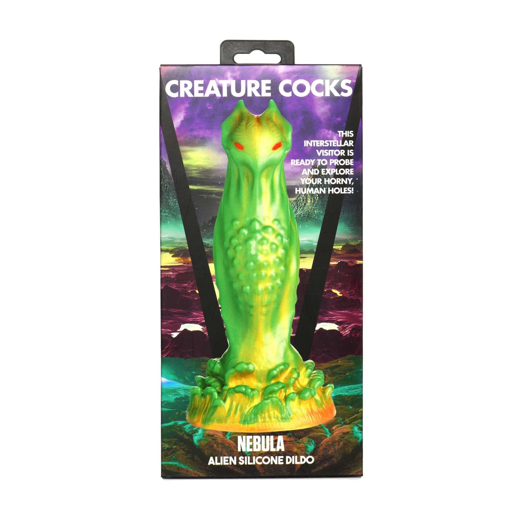 CREATURE COCKS NEBULA ALIEN DILDO box