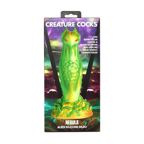 CREATURE COCKS NEBULA ALIEN DILDO box