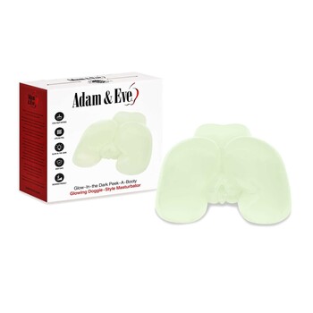 GLOW-IN-DARK PEEK-A-BOOTY product with front of package