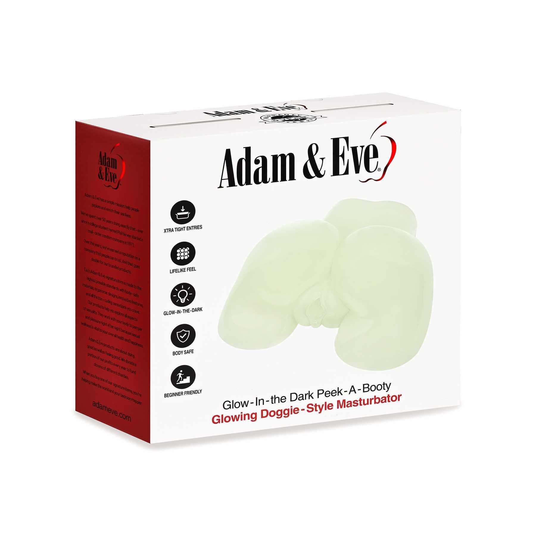GLOW-IN-DARK PEEK-A-BOOTY front of package