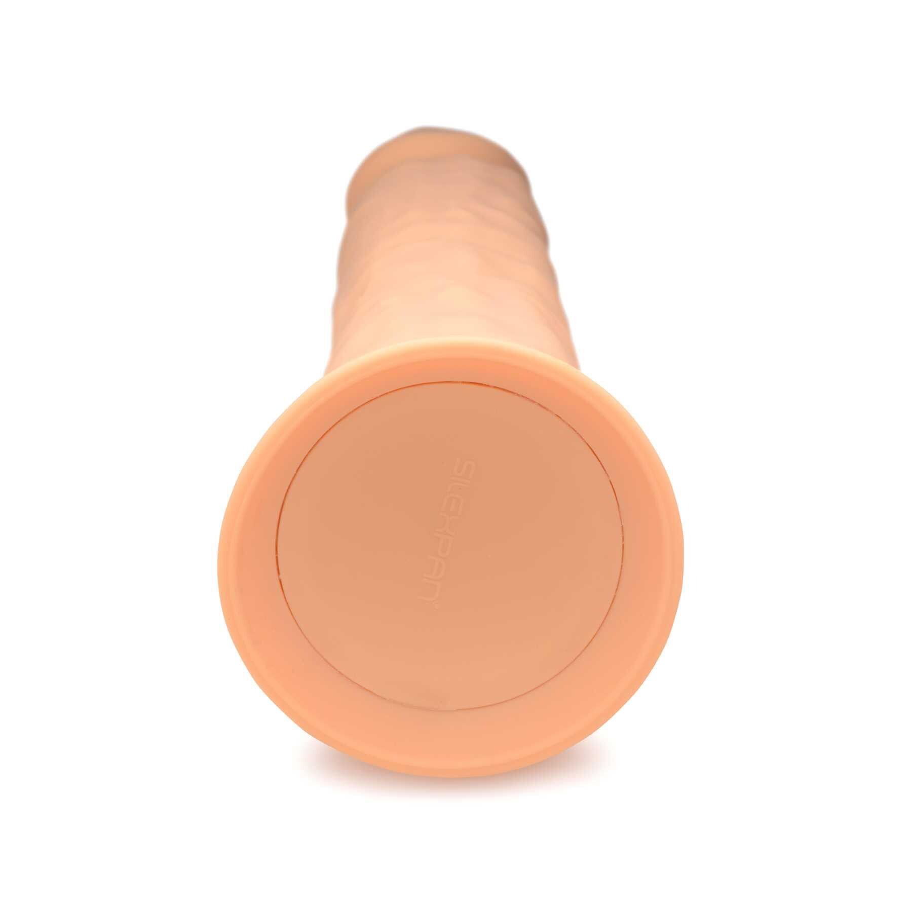 FLESHSTIXXX 10 SILICONE DILDOS w/BALLS suction cup end forward