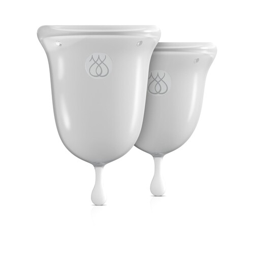INTIMATE CARE Menstrual Cups clear