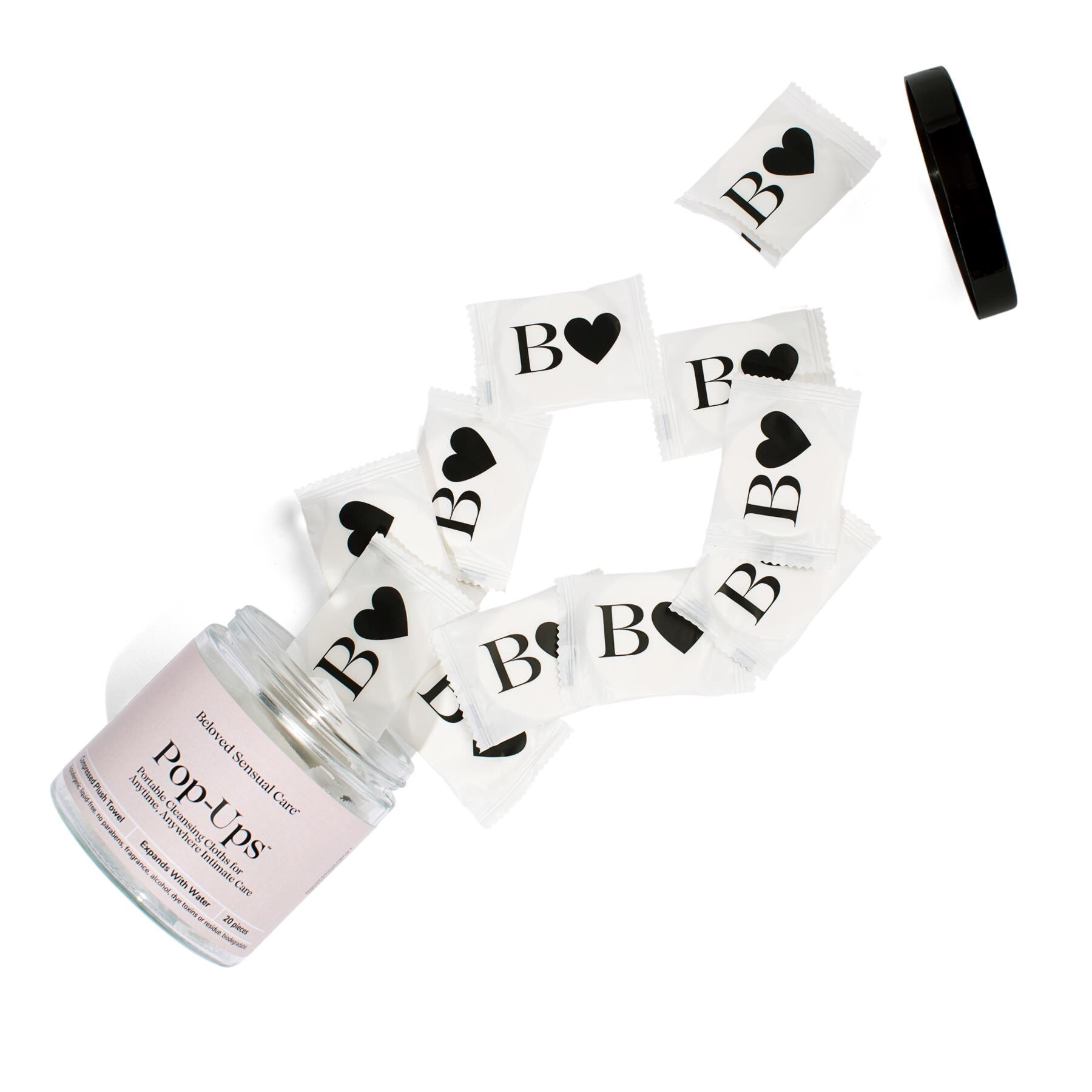 Pop-Ups ™ bottle with samples