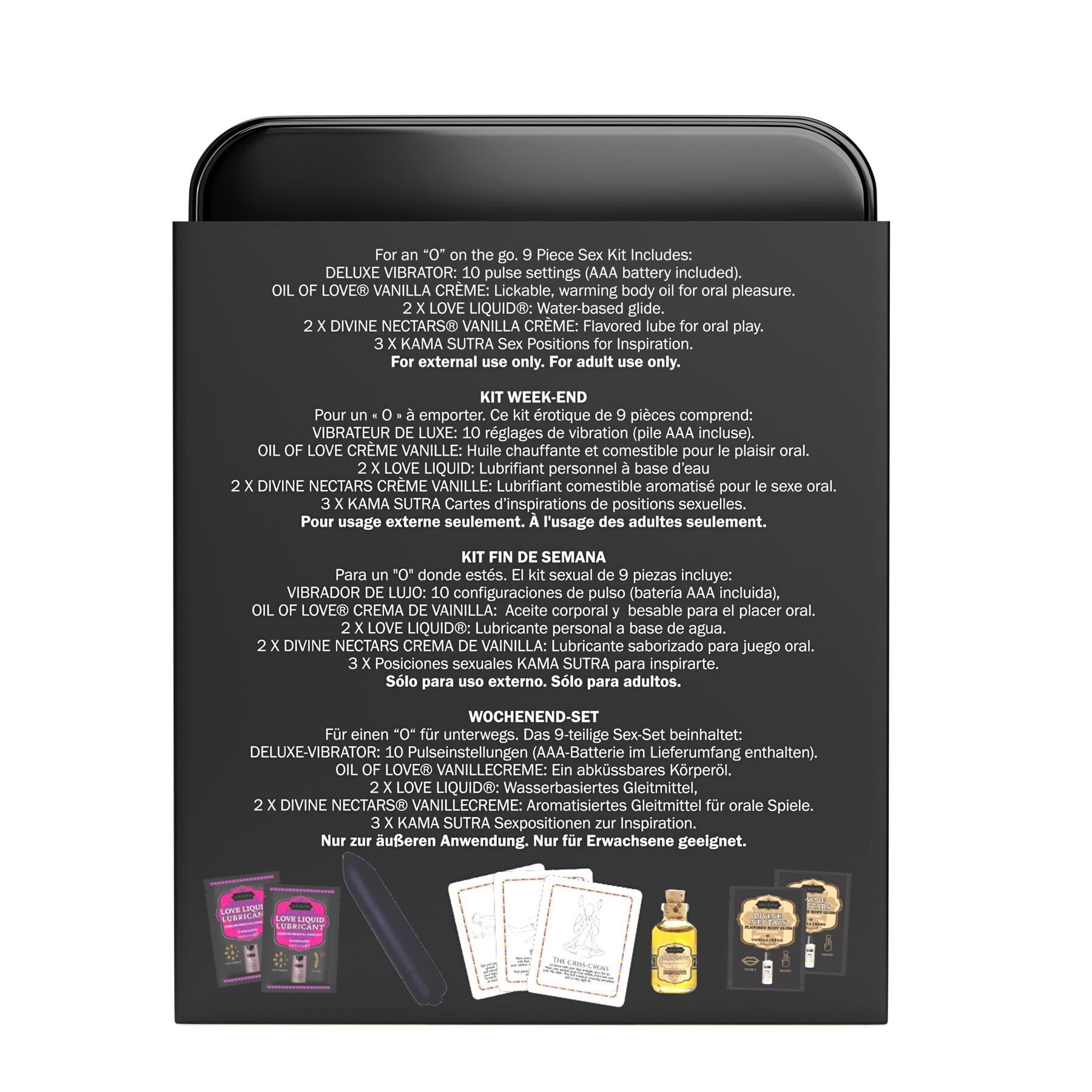 VIBE WEEKENDER KIT vanilla crème