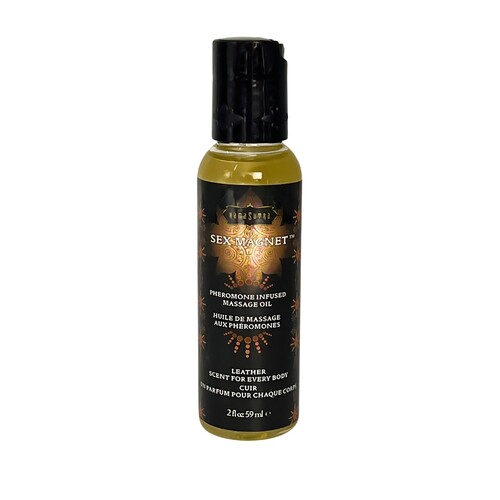 SEX MAGNET™ Leather Pheromone Massage Oil