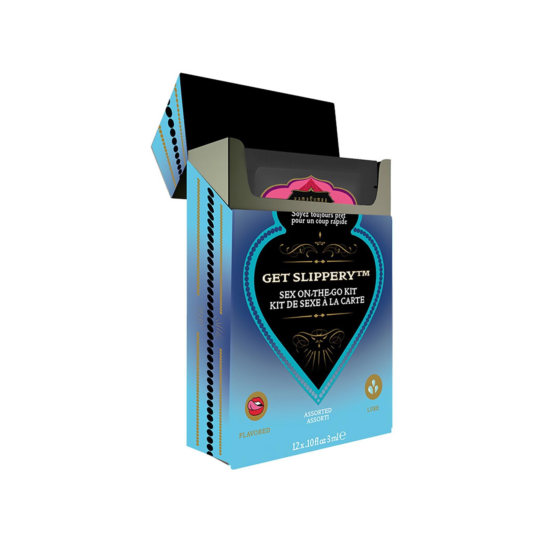 Kama Sutra GET SLIPPERY Sex-To-Go Kit