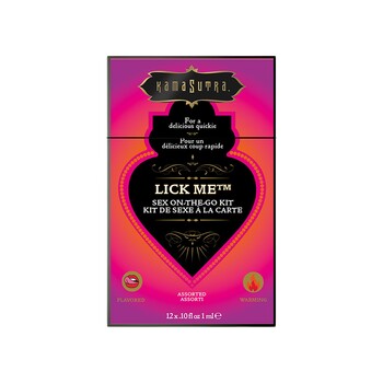 Kama Sutra LICK ME Sex-To-Go Kit