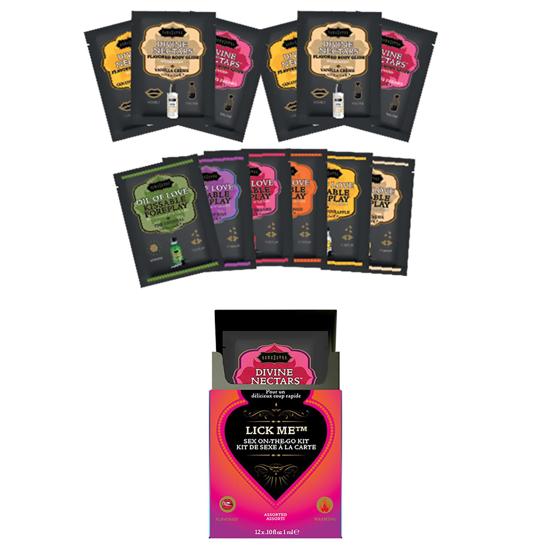 Kama Sutra LICK ME Sex-To-Go Kit
