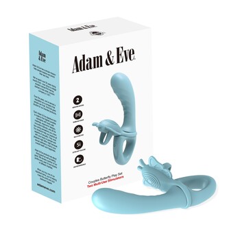 Adam & Eve Couples Butterfly Play Set with package